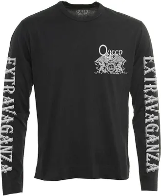 Produktbild von Queen Extravaganza (Sleeve Print) Black XL T-Shirt