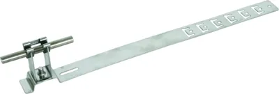 Obrázek produktu pro DEHN Držák střešního vedení UNIgrip NIRO, V 20 mm, Rd 8 mm, ražený vzpěra, D 335 mm, 1 ks.