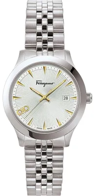 Image de Montre pour femme Salvatore Ferragamo SFCU00119, boîtier en acier inoxydable, bracelet en métal