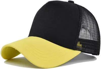 Produktbild von Snapback Uni Trucker Cap - Verstellbare Mesh Baseball Cap für Sport