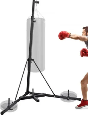 Produktbild von Famanu Boksständer Robuste Konstruktion - 60 kg, 182 bis 230 cm Höhe