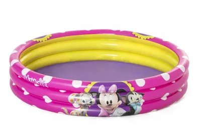 Image de Bestway piscine gonflable Minnie, diamètre 1,22 m, hauteur 25 cm