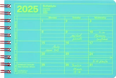 Produktbild von MARK'S 2026 Tischkalender, XS // Blue