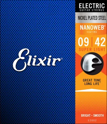Produktbild von Elixir Strings 12002 - Saiten für E-Gitarre  (09-42) NW  6 Stück