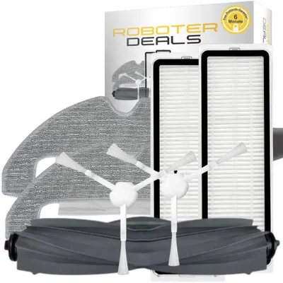 Produktbild von Zubehör Set, Ersatzteile Kit für Dreame D10 Plus Gen 2 (1x Hauptbürste, 2x Filter, 2x Pad, 2x Seitenbürste)
