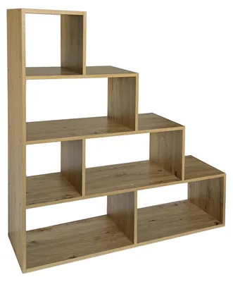 Produktbild von Bücherregal Thekla, 114 cm breit, 114 cm hoch, 30 cm tief, als Raumteiler