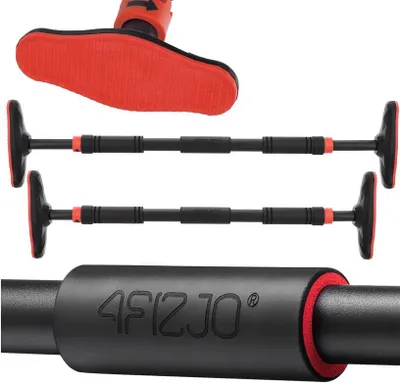 Obrázek produktu pro Ulltra pull-up bar černá/červená, tyč na přitahování s mnoha možnostmi úchopu, do 150 kg
