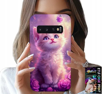 Produktbild von Gehäuse Für Samsung Galaxy S10 - Süsse Katze, Katze, Designs Mit Tieren