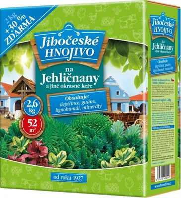 Obrázek produktu pro Hnojivo JIHOČESKÉ na jehličnany 2kg + 30%