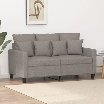 Productafbeelding van Maison Exclusive - Tweekapper sofa, taupe kleur, 120 cm, gestoffeerd