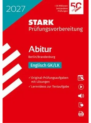 Obrázek produktu pro STARK Englisch - Abitur 2027 Berlin/Brandenburg - Prüfungsvorbereitung