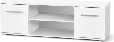 Obrázek produktu pro Halmar TV stolek Lima RTV1 - bílá / bílý lesk