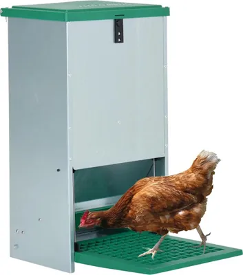 Obrázek produktu pro vidaXL Feeder Feedomatic pro drůbež s pedálem 20 kg