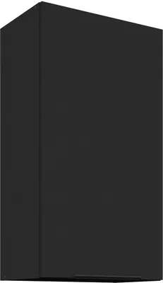 Produktbild von Küchen Hängeschrank 50 cm SIENA Schwarz Küche Küchenzeile Küchenblock 90 cm hoch