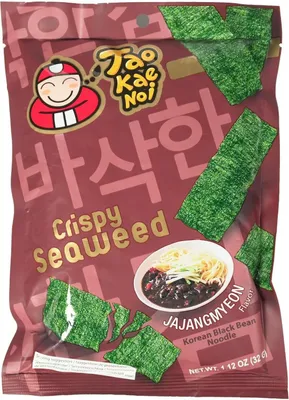 Produktbild von Taokaenoi Algensnack Seaweed Jajangmyeon Geschmack 32g