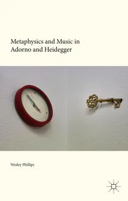Zdjęcie produktu dla Metaphysics and Music in Adorno and Heidegger