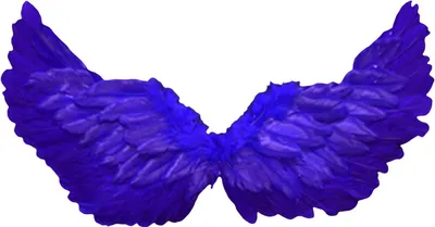 Produktbild von Engel Federflügel mit elastischen Trägern helle Farbe Leichtes Kostüm Cosplay Wings Photography Requisiten-Blau