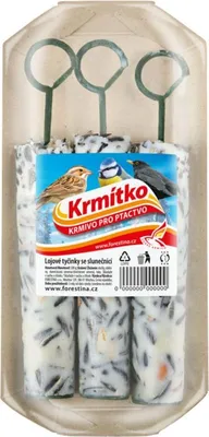 Productafbeelding van Vogelvoerstaafjes met zonnebloempitten, 3 stuks van 90 gram