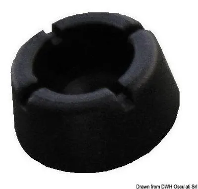 Immagine prodotto di Supporto Stayput Press in plastica nera, 1000 pezzi