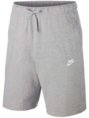 Produktbild von Nike M Nsw Club Short Jsy Dk Grey Heather/White L