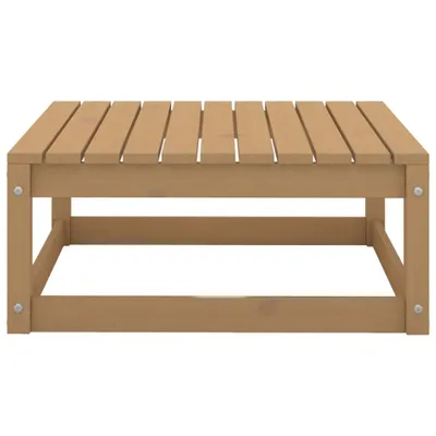 Immagine prodotto di Poggiapiedi da Giardino 70x70x30 cm ambra in Legno di Pino