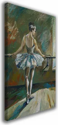 Zdjęcie produktu dla OBRAZ NA PŁÓTNIE 004 Baletnica 20x30cm