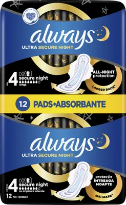 Obrázek produktu pro Always Ultra Secure Night 12ml