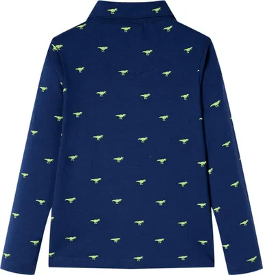 Produktbild von vidaXL Kinderhemd Marineblau 104