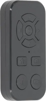 Produktbild von Bluetooth-Fernbedienung, Seitenwender, 9 Tasten, Smartphone-Scrollen, wiederaufladbar, kabellos, selbstaufzeichnender Video-Clicker, Schwarz