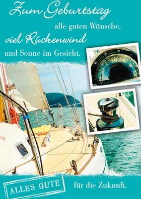 Produktbild von Perleberg7510085  Glückwunschkarte im Format 116 x 166 cm  SpruchAnlas