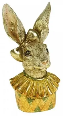 Produktbild von Werner Voß Dekorationsfigur Hasenbüste Hollylein (23cm)