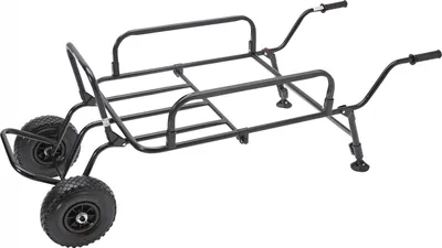Produktbild von Angeltrolley für Karpfenangeln, Doppelrad, Stabilisatoren, platzsparend zusammenlegbar