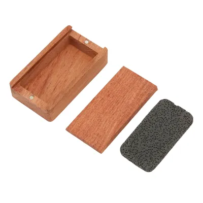 Immagine prodotto di Diffusore di oli essenziali in legno, silenzioso, diffusore naturale per aromaterapia per la casa, l'ufficio, l'auto o come decorazione
