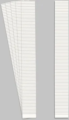 Produktbild von Markierungsstreifen 6mm B300xH32mm VE=10 Stück weiß
