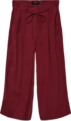 Produktbild von Vero Moda VMTANYA HW 7/8 WIDE PANTS BOO Syrah M/32