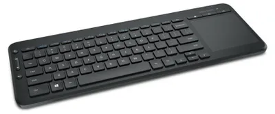 Produktbild von Microsoft All-in-One Media Keyboard, Volle Größe (100%), Kabellos, RF Wireless, Schwarz