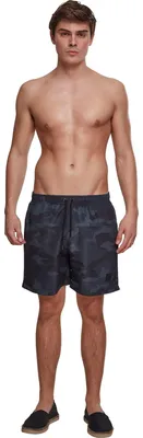 Image de Short de bain pour homme Urban Classics Camo Swimshorts darkcamo - L