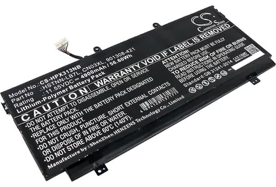 Produktbild von TECHTEK Laptop Akkus Kompatibel mit [HP] Envy 13-ab000, Envy 13-AB000NA, Envy 13-AB000NC, Envy 13-ab000nd, Envy 13-AB000NE, Envy 13-AB000NF, Envy 13-