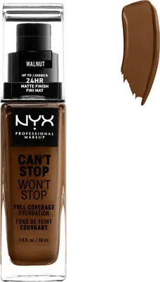 Immagine prodotto di Nyx Can't Stop Won't Stop Fondotinta a copertura totale Noce 30ml