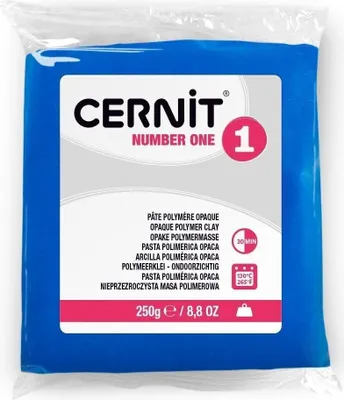 Produktbild von Cernit N°1 250 G Blau