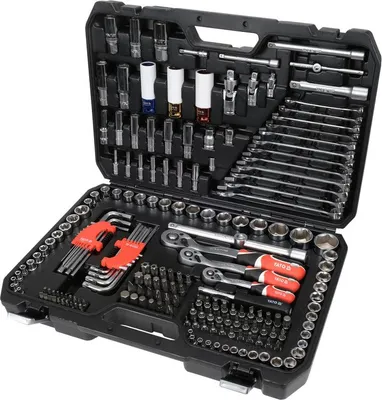 Obrázek produktu pro Yato Sada Nástrojů 1/4, 3/8, 1/2 Kpl Yt-38850 Yato