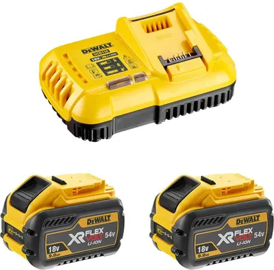 Imagen del producto de Power Set DeWALT FlexVolt DCB118X2 (2 x 54V/18V 9,0 Ah + DCB118)