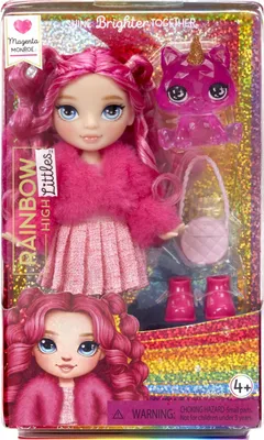 Zdjęcie produktu dla Rainbow High Littles Dolls- Magenta (Pink), Lalka modowa, Damski, 4 lat(a), Chłopak, dziewczyna, 13,9 mm, Wielobarwny
