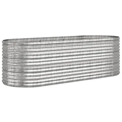 Zdjęcie produktu dla Podwyższona donica, stal ocynkowana 224x80x68 cm