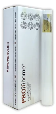 Produktbild von Renoviervlies PremiumVlies 150 g glattes Profi-Malervlies weiß 6 Rollen 150 m2