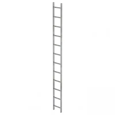 Produktbild von Günzburger Steigtechnik Schachtleiter Stahl feuerverzinkt 300 mm lichte Weite 12 Sprossen - 060012