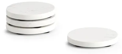 Produktbild von Zeller Present Glasuntersetzter-Set 'Marmor' 4-teilig
