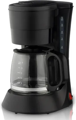 Obrázok produktu pre Elektrický kávovar Kávovar na odkvapkávanie kávy s kanvicou na kávu Espresso 600 W Kávovar na ohrievanie kávy a čaju s funkciou proti odkvapkávaniu Ergonomická rukoväť Viditeľná kanvica označená stupnicou