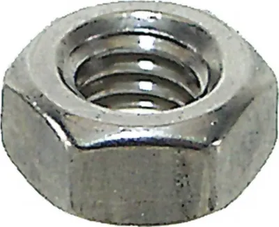 Imagen del producto de Bofix. Tuerca hexagonal M6 de acero inoxidable, paquete de 100 unidades.