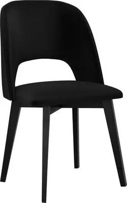 Immagine prodotto di Sedia da pranzo imbottita AFTON 7 - nera